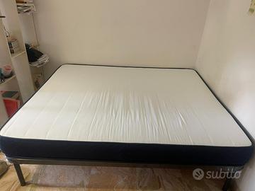 Letto matrimoniale DOGHE materasso CONSEGNA BOLOGN