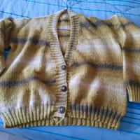maglione fatto a mano ai ferri