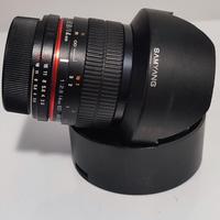 obbiettivo samyang 14 f2,8 nikon