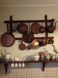 Rastrelliera con rami come da foto