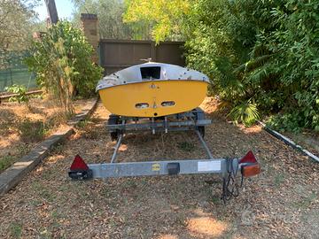 Carrello barca e fly junior