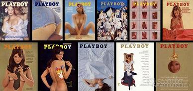 enorme collezione di 800 riviste playboy digital