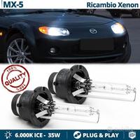 2 Lampadine Xenon D2S 6000K per Mazda MX-5 III NC