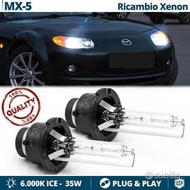 2 Lampadine Xenon D2S 6000K per Mazda MX-5 III NC