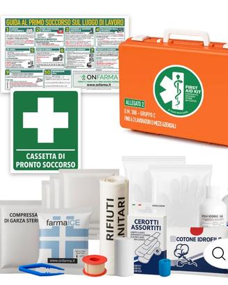 Cassetta primo soccorso azienda gruppo C