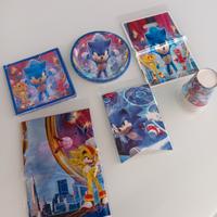 set compleanno sonic