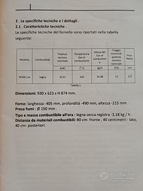 Stufa / cucina a legna