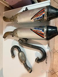 Scarico HGS completo honda crf 250