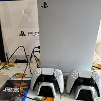 Ps5 disco con 2 controller