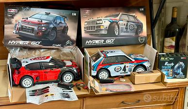 2 Auto RC Hyper Go 1:14 Lancia/Citroen MJX