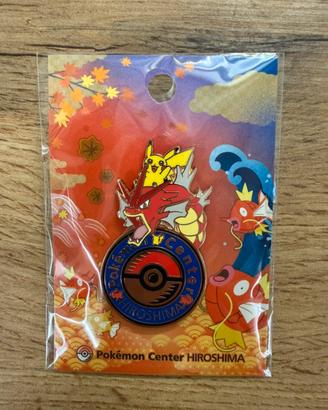 Pokémon Center Hiroshima Pin-Badge New Sealed