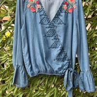 Camicia donna floreale Desigual- M