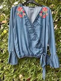 Camicia donna floreale Desigual- M