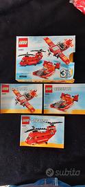 Lego creator 3 in 1 31003 aeroplano/elicottero/ov