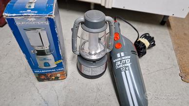 aspirapolvere e lampade 