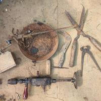 Attrezzi attrezzatura calzolaio falegname carburo