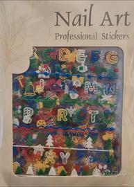 Sticker Unghie Natalizi Nail Art (x4)