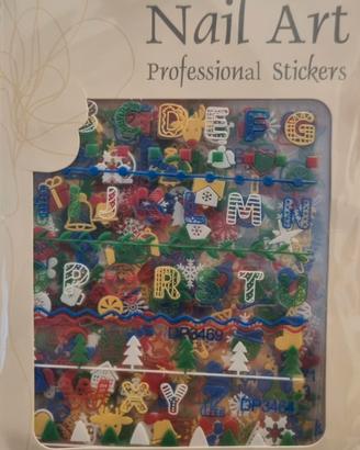 Sticker Unghie Natalizi Nail Art (x4)