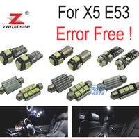 KIT 20 LAMPADE LED INTERNE BMW X5 E53 2000-2006