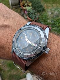 Lucerne De Luxe - GMT - Swiss Made 6 ATM day-date 