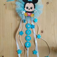 Fiocco nascita 21x65cm con nome da personalizzare