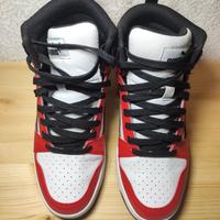 Puma Rebound V6 Mid Rosso Bianco Nero