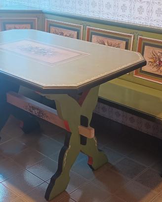 SCONTO: Tavolo in legno con panca tirolese