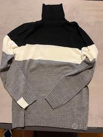 Maglione uomo collo alto David naman taglia m