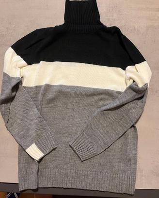 Maglione uomo collo alto David naman taglia m
