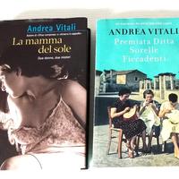 coppia di  libri di Andrea Vitali