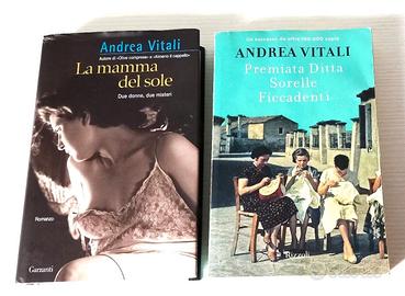 coppia di  libri di Andrea Vitali
