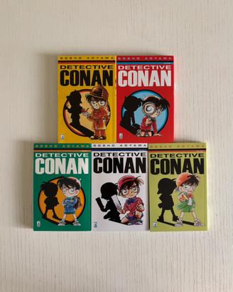 Detective conan volume 1-5 Manga