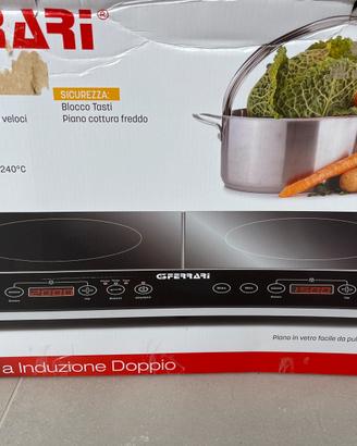 Fornello ad induzuone doppio