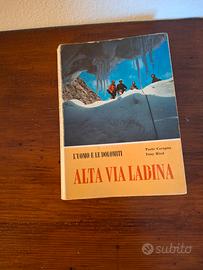libro guida Alta Via Ladina