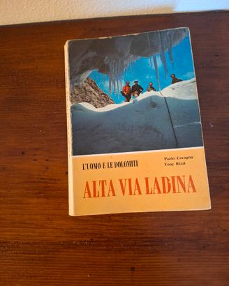 libro guida Alta Via Ladina