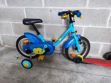 bicicletta a rotelle x maschietto