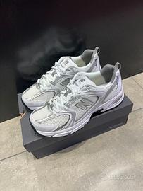 New Balance 530 White Silver Metallic EU 40.5