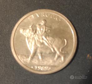 Moneta un Ecu ag. 1989 