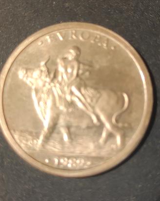 Moneta un Ecu ag. 1989 