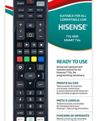 Superior telecomando universale per TV Hisense