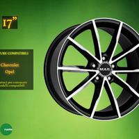 Cerchi in Lega Mak 17" Chevrolet e Opel