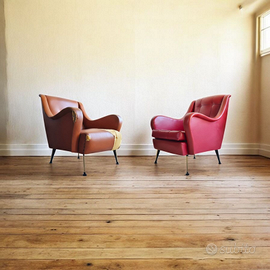 ❤️🔥 Coppia di Poltrone vintage anni 50, 60 design