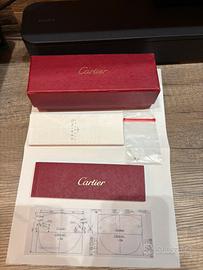 Scatola vuota occhiali CARTIER