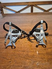 pedali vintage in alluminio 