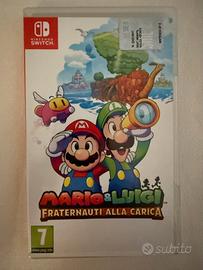 Mario e Luigi Fraternauti alla carica switch
