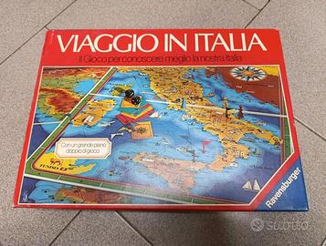 VIAGGIO IN ITALIA Ravensburger scatola rossa 1988.