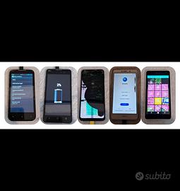 5 Smartphone lotto stock