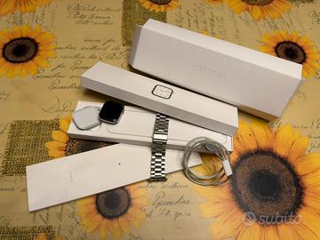 Apple Watch serie 7 acciaio vetro zaffiro con sim
