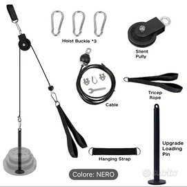 Sistema di carrucole per palestra - Nuovo