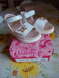 sandali in pelle bambina Lelli Kelly n. 30